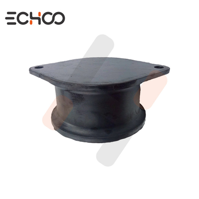 Zwarte rubber buffer voor HAMM HD75K compactorrollers Actieve en passieve trillingsdemping
