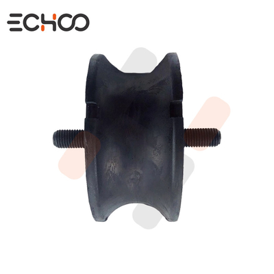 Zwarte rubber buffer voor HAMM HD75K compactorrollers Actieve en passieve trillingsdemping