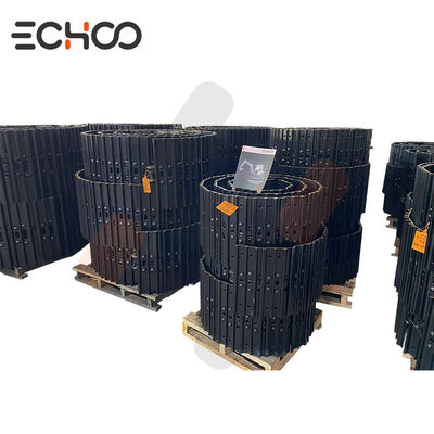 Montage van spoorketens voor Hitachi ZX35U-5 Mini-graafmachine