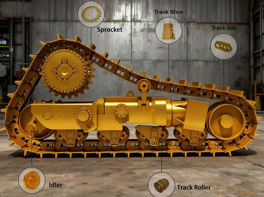 Premium onderstelonderdelen voor Bobcat Compact Track Loaders One-Stop exclusieve leverancier